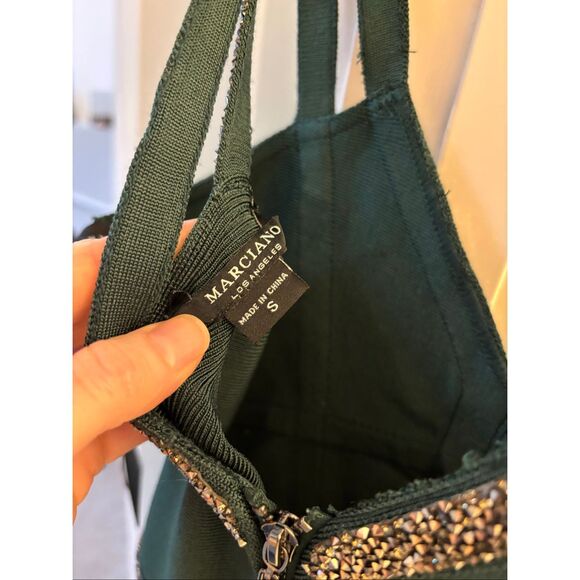 NWT Marciano Rayn High-Low Dress, Green, Small $225 - Picture 8 of 10